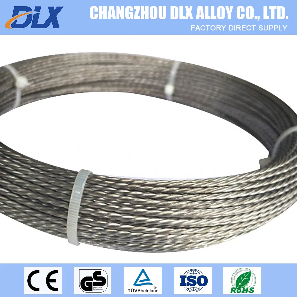 0.15mm 0.25mm 0.3mm 0.35mm 0.4mm Super Elastic Shape Memory Nitinol Wire Black Surface for Medical