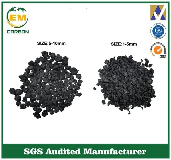 Low Sulphur Calcined Petroleum Coke CPC and High Carbon in China